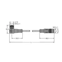 Turck WK4.5T-10-RS4.5T/S2500
