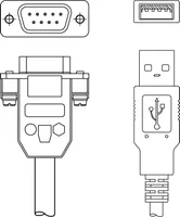 Leuze KB-RS232-USB