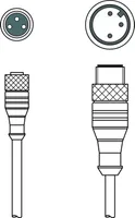 Leuze KDS U-M8-3A-M12-3A-V1-010
