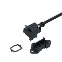 IFM FC connector PVC V2A 2m