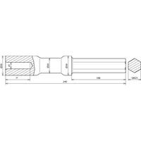 Dehn + Söhne HE TE 20 SW25 VH AC STBLANK