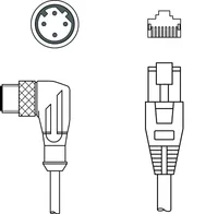 Leuze KSS ET-M12-4W-RJ45-A-P7-030