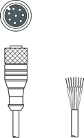 Leuze KD U-M12-8A-P1-020