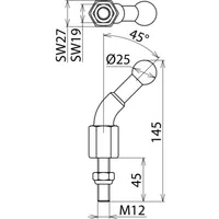 Dehn + Söhne KFP 25 W45 M12 45SSM