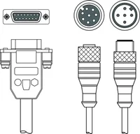 Leuze KB M12A-8P-PC-IO-3000