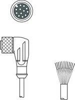 Leuze KD S-M12-CW-P1-050