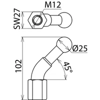 Dehn + Söhne KFP 25 W45 M12