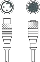 Leuze KDS PB-M12-4A-M12-4A-P3-100