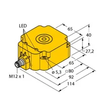 Turck NI75U-Q80-VP4X2-H1141