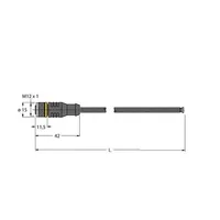 Turck RKC4.4T-5/TEL