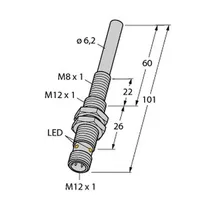 Turck NIMFE-M12/6.2L101-UP6X-H1141