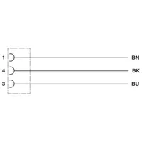 Phoenix Contact SAC-3P-M12FR/ 8,0-PUR/M12FR  VW