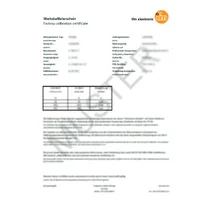 IFM ISO-Kalibrierung Temp. 3-Pkt