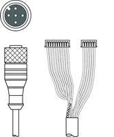 Leuze KB JST-M12A-5P-3000