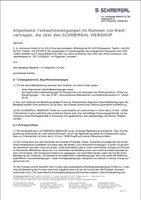 Schmersal Terms and conditions Webshop