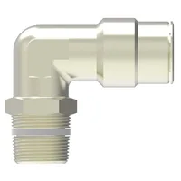 1169PX6S MALE 90 ELBOW, PUSHCONNE