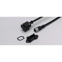 Ifm Electronic FC connector, M12, V2A, 1m