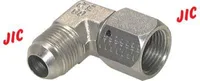 Landefeld Screw-in elbow with JIC thread, up to 310 bar